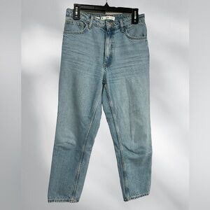 Mango High Rise Mom Jeans